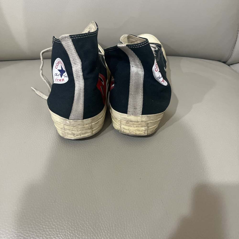 Converse x Comme des Garcons Play Chuck Taylor All-Star 70 High-Top Sneakers - Picture 5 of 5
